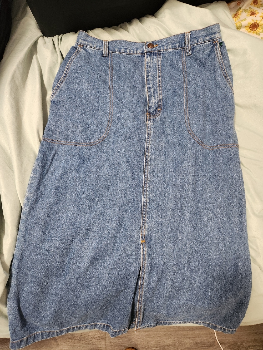 Vintage Jordache Cotton Jean Skirt